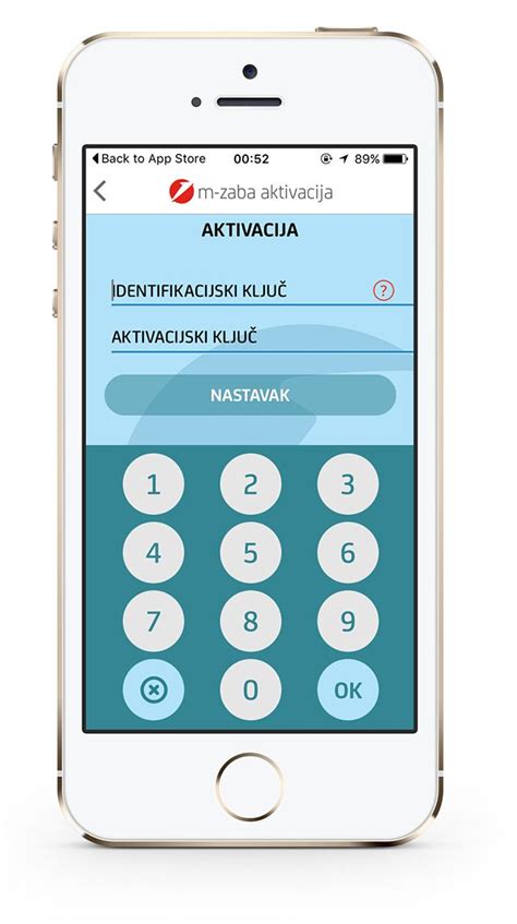 Ažuriranje i instalacija m-zaba aplikacije na iPhone uređaju