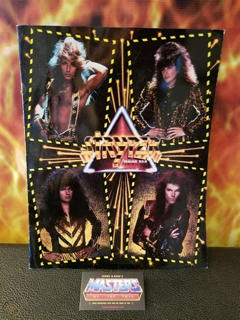 STRYPER - IN GOD WE TRUST 1988 - TOUR BOOK CONCERT PROGRAM - 777- RARE ! | #1911129357