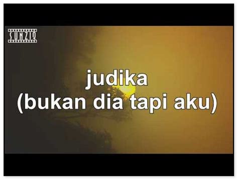 Lirik Lagu Judikà Bukan Dia Tapi Aku