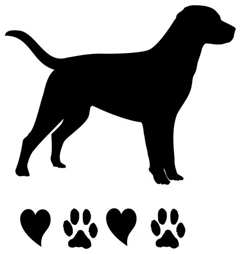 Labrador Silhouette at GetDrawings | Free download