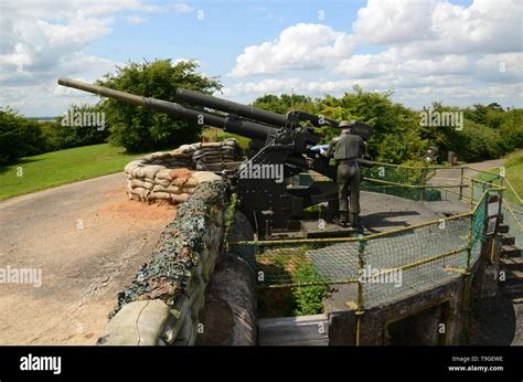 Fort Paull Museum, gun battery, artillery, coastal fortifications Stock Photo - Alamy