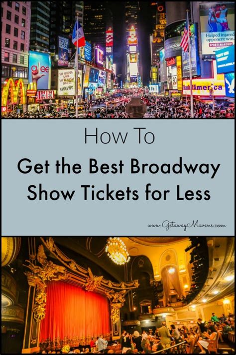 Get the Best Broadway Show Tickets For Less