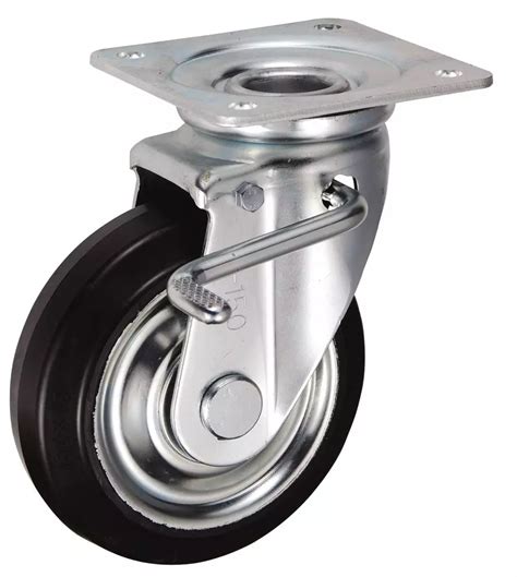 Bánh xe đẩy xoay có phanh phi 150 UKAI CASTERS - VCC TRADING - Nhà phân phối thiết bị công ...