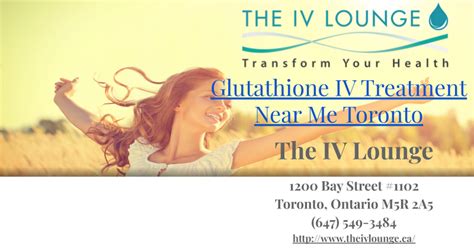 Glutathione IV Treatment Near Me Toronto (647) 549-3484 - Google Slides