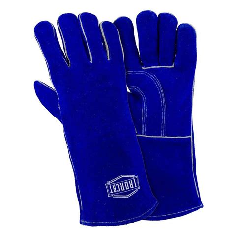 Ironcat Insulated Slightly Select Cowhide Welding Gloves-9041/L - The Home Depot