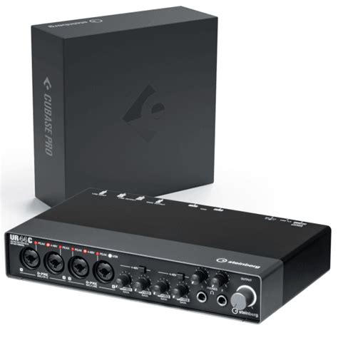 Steinberg UR44C USB-C Audio Interface & Cubase PRO 11 Bundle ...