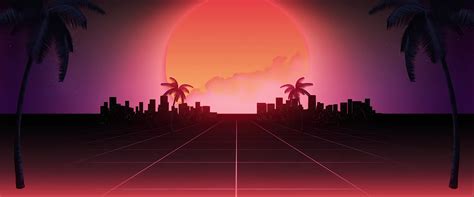 3840x1600 Retro Wave Art 2021 3840x1600 Resolution Wallpaper, HD Artist ...