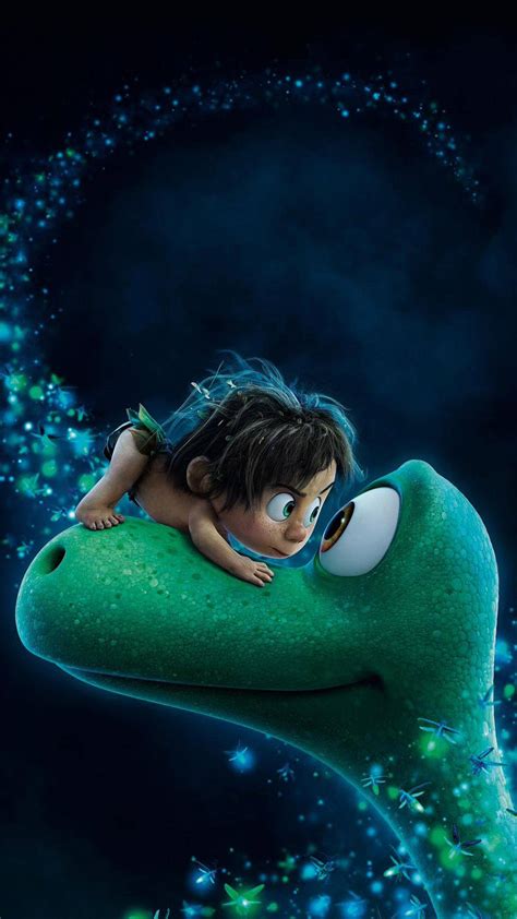 Download The Good Dinosaur Spot On Arlo's Nose Wallpaper | Wallpapers.com