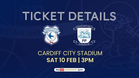 Cardiff City Tickets On Sale - News - Preston North End