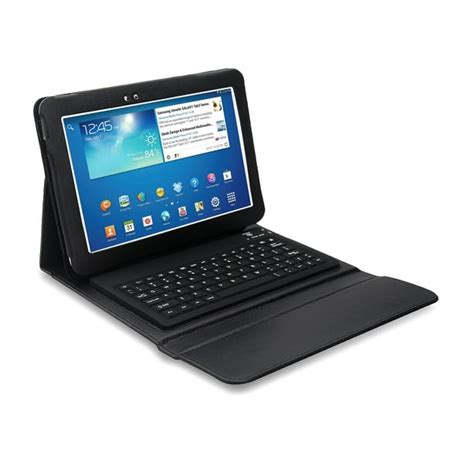 Bluetooth Keyboard Folio for Samsung Galaxy Tab 3 10.1" Tablet - Walmart.com - Walmart.com