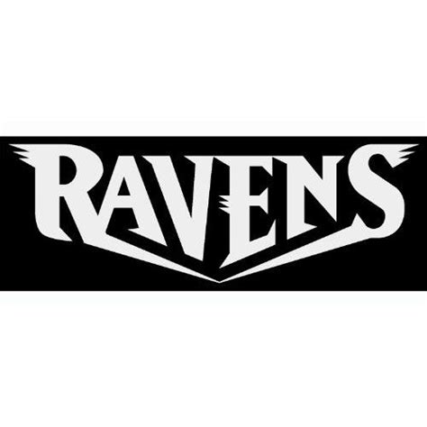 Baltimore Ravens Car Window DECAL Wall Sticker Text Logo | Wall ...