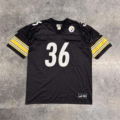 Vintage Pittsburg Steelers Football Jersey -Jerome... - Depop