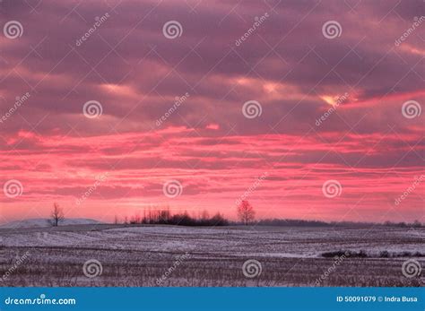 Sunset stock image. Image of sunset, winter, beautiful - 50091079