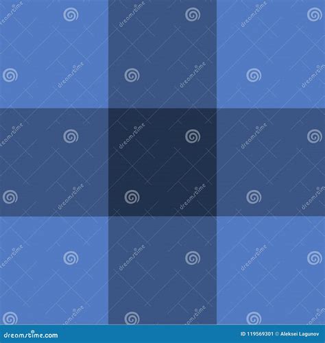 Vector Fabric Texture Background, Blue Checkered Textile. Stock Vector - Illustration of fabric ...