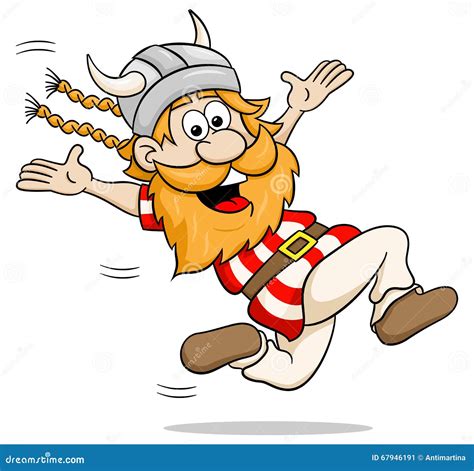 Cartoon Viking With Beer | CartoonDealer.com #58494767