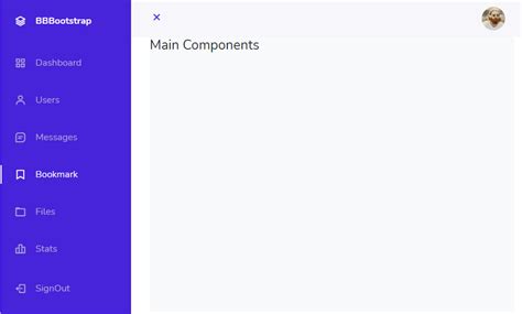 Bootstrap 5 sidebar menu with toggle button | Toggle button, Toggle, Sidebar