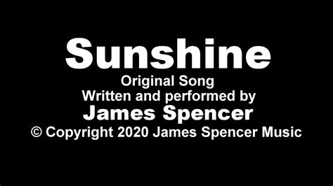 Sunshine (Original Song) - YouTube