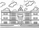 Coloring Pages  School For Kids sketch template