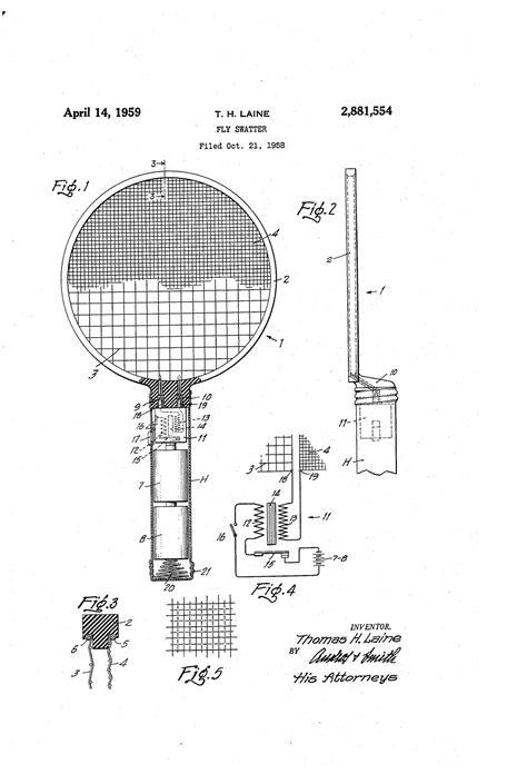 Electric Mosquito Swatter Circuit Diagram