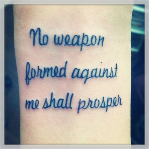 My newest tat. "No weapon formed against me shall prosper." Medusa Tattoo, I Tattoo, Cool ...