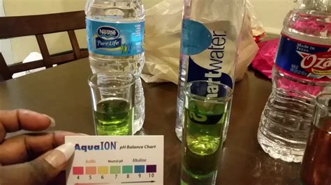 My PH Level Water Test - YouTube