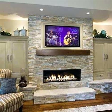 Fireplace with Seat | Fireplace design, Stone fireplace designs, Stone ...