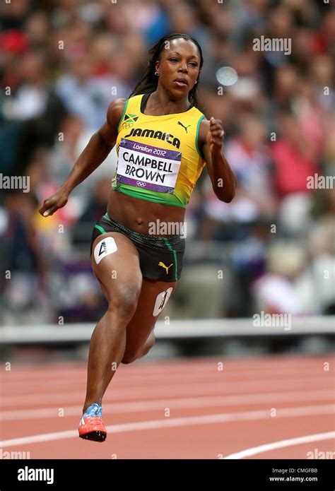 VERONICA CAMPBELL-BROWN 2012 OLYMPIC GAMES Stock Photo - Alamy