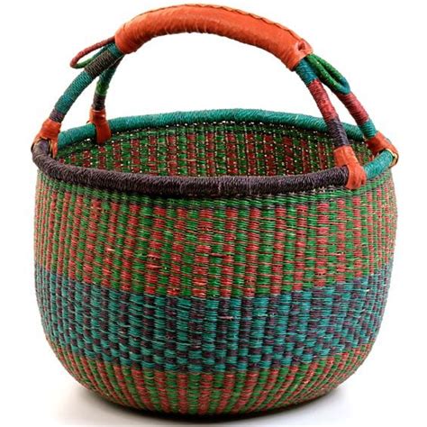 African Baskets - Ghana Bolgatanga Market Baskets | Basket, Bolga ...