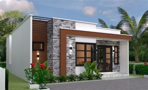 Awesome three-bedroom bungalow with roof deck - Cool House Concepts ...