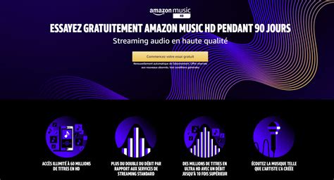 Amazon Music HD propose l'audio en Hi-Res et c'est gratuit pendant 90 jours