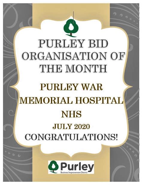 Purley BID Organisation of the Month July 2020 - Purley Business Improvement District