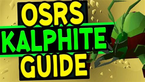 OSRS Kalphite Guide - Best OSRS Guides