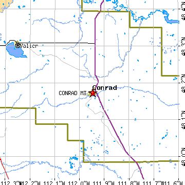 Conrad, Montana (MT) ~ population data, races, housing & economy