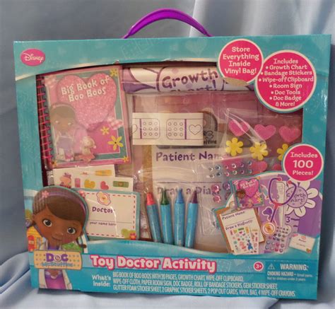 Disney Doc McStuffins Toy Doctor Activity Kit 2014 unisex age 3+ play set H27 - Doctor/ Nurse Kits