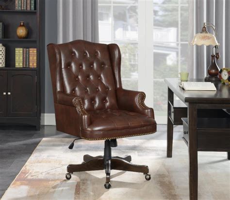 Traditional Adjustable Height Office Chair