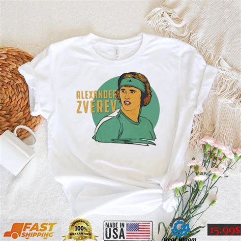 Alexander Zverev Champion Green Art Shirt - Gearbloom