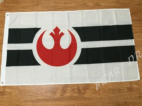 90x150cm Star Wars Rebel Alliance Flag 3x5ft 100D Polyester Free ...