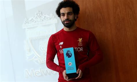 Salah thanks fans for voting him POTM