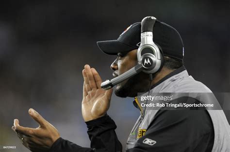 Head Coach Mike Tomlin of the Pittsburgh Steelers looks on against... News Photo - Getty Images