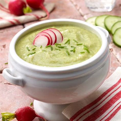 Cucumber Leek Vichyssoise Soup - A Well Seasoned Kitchen