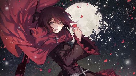 Ruby Rose 4K 8K HD RWBY Wallpaper