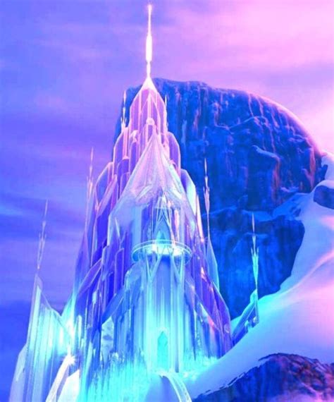 Elsa's ice castle | Ice palace, Frozen castle, Frozen wallpaper