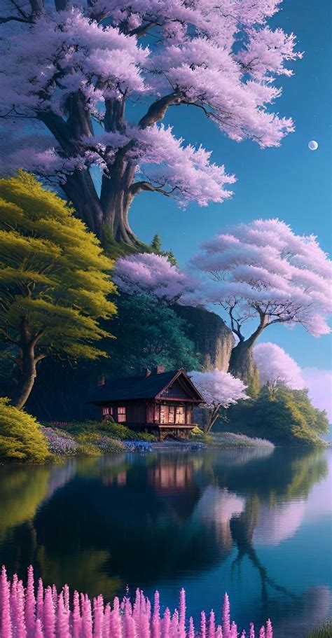 Pin di Ngocvystt su background/wallpaper Natural landscape_scenery _ a | Paesaggi anime ...