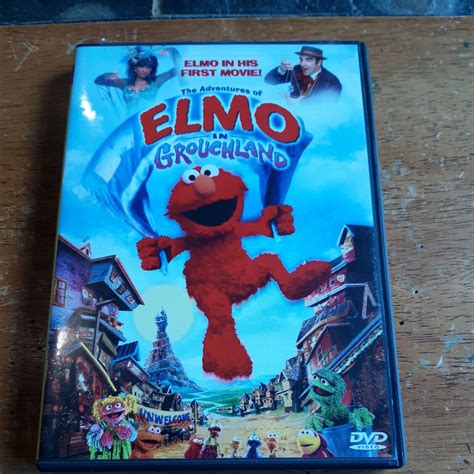 The Adventures of Elmo in Grouchland,1999 DVD,Insert,Muppet,Vanessa ...