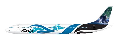 How Boeing Printed Alaska Airlines' New 737 Livery