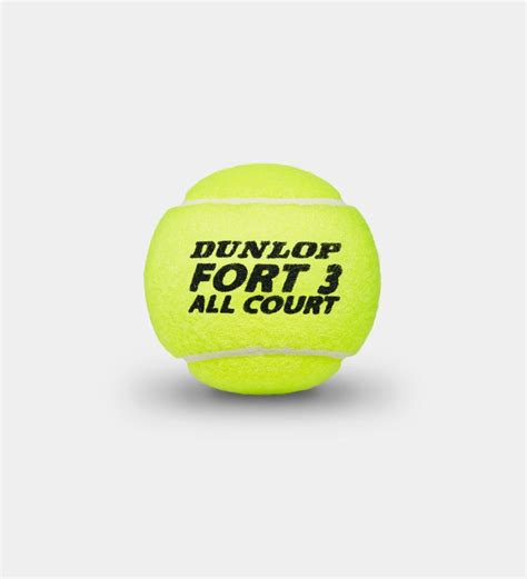 Tennis Balls: Dunlop Fort All Court TS