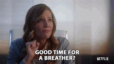 Good Time For A Breather Tricia Helfer GIF – Good Time For A Breather ...