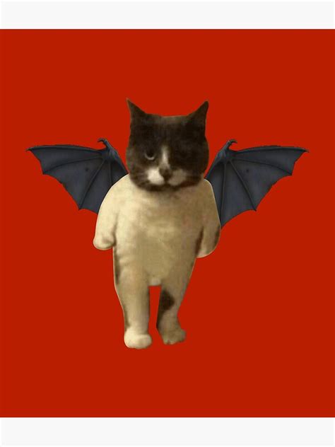 "Halloween cat meme" Poster for Sale by tttatia | Redbubble