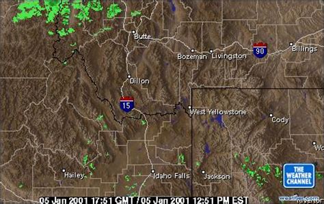 West Yellowstone Weather Information - Local Radar