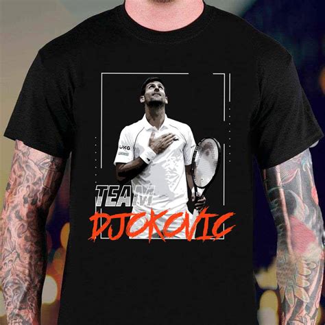 Novak Djokovic T-Shirt For Fan